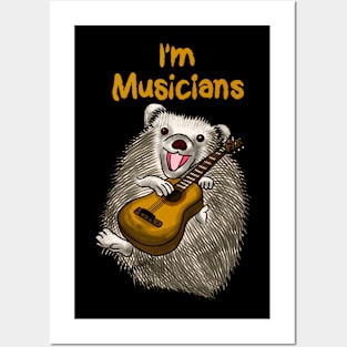 Music Hedgehog Posters and Art